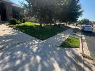 Yan J.'s lawn care services service result