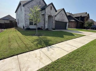 Tatem F.'s grass cutting service result