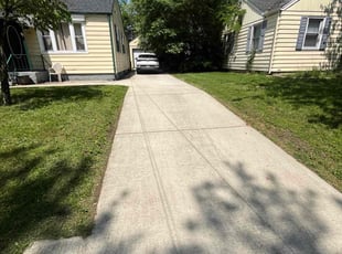 Janet E.'s lawn maintenance service result