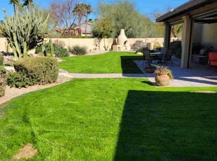 Keely G.'s grass cutting service result