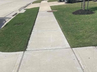 Betty D.'s turf maintenance service result