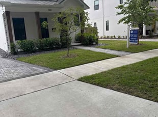 Oscar L.'s grass cutting service result