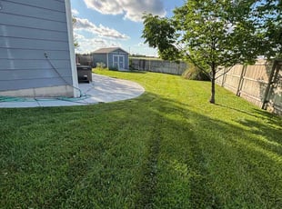 Kimberly J.'s turf maintenance service result