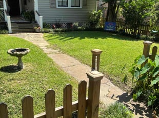 Barbra B.'s grass maintenance service result