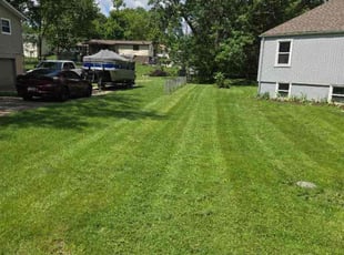 Paula M.'s lawn care services service result