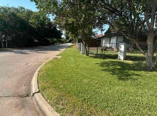James M.'s grass maintenance service result