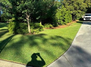 Joe W.'s lawn maintenance service result