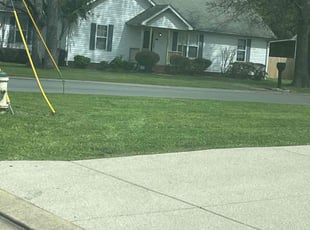 Les B.'s lawn service service result