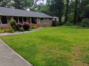 Natalie P.'s lawn care services service result