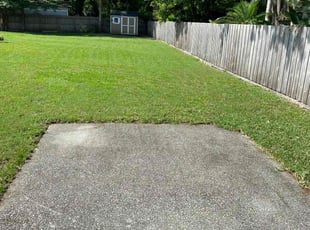 James R.'s lawn care services service result