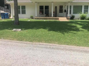 Sharon M.'s residential landscaping service result