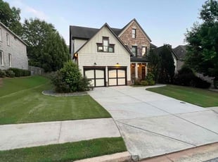 Zack F.'s grass cutting service result