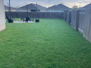 Jennifer W.'s lawn maintenance service result