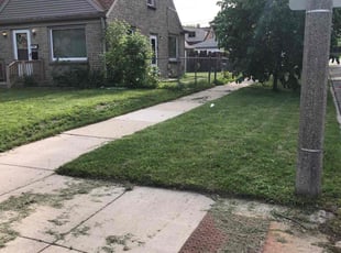 William M.'s grass cutting service result