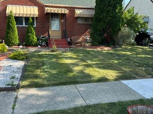 Roslyn P.'s lawn service service result