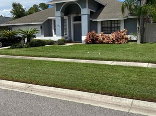 Steven R.'s turf maintenance service result