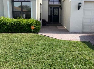 Mildred M.'s grass maintenance service result