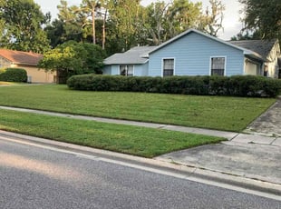 David W.'s turf maintenance service result