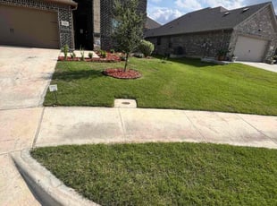 Gloria J.'s lawn maintenance service result