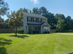 James P.'s lawn care service result