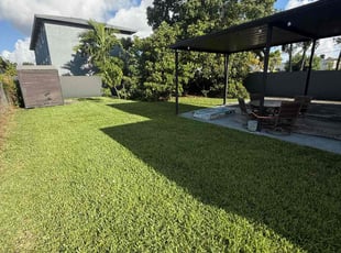 Zoe T.'s grass maintenance service result
