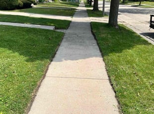 Marco V.'s grass maintenance service result