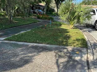 Chad A.'s lawn care services service result