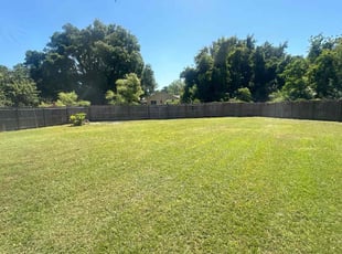 Heather M.'s grass maintenance service result