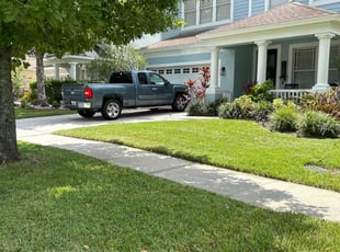 Ron A.'s lawn maintenance service result