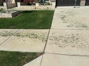 Donna H.'s lawn maintenance service result