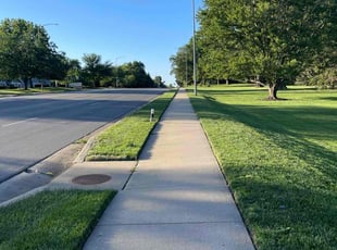 Debra P.'s turf maintenance service result