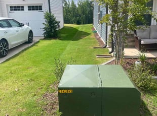 Kathy V.'s grass maintenance service result