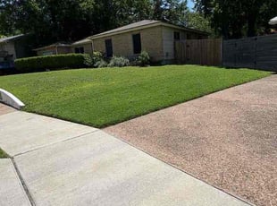 Jamie P.'s lawn maintenance service result