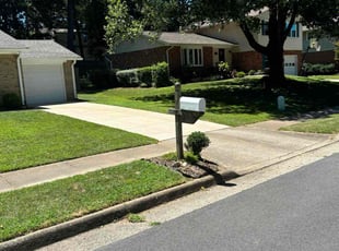 C.J. H.'s turf maintenance service result