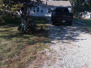 Karen B.'s grass maintenance service result