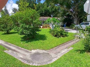 Catherine D.'s lawn care services service result