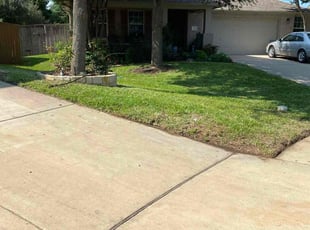Lisa R.'s lawn maintenance service result