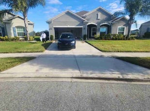 Darlene A.'s grass cutting service result