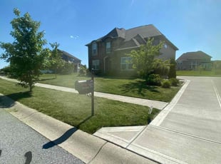 Christopher O.'s lawn care service result
