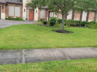 Laura A.'s lawn maintenance service result