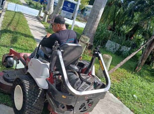 Matt J.'s lawn care services service result