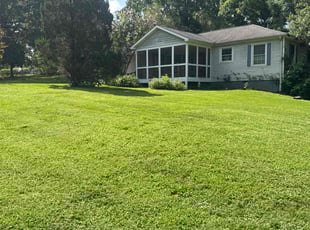 Leah M.'s turf maintenance service result