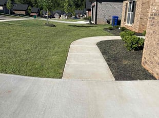 Dave W.'s turf maintenance service result