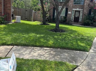 Belinda Q.'s grass maintenance service result