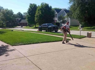 Tyler G.'s lawn service service result