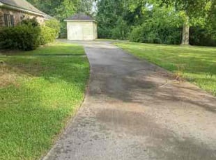 Pam N.'s grass maintenance service result