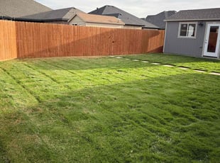 Aaron O.'s lawn service service result