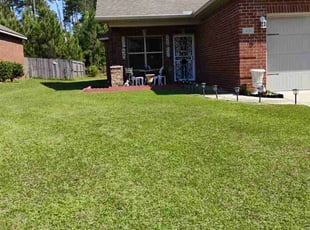 Kristine S.'s lawn care service result