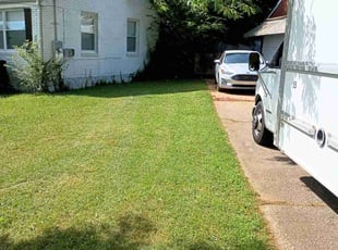 Courtney F.'s grass maintenance service result