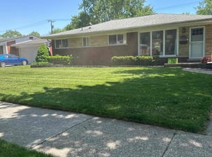 Kristi S.'s turf maintenance service result
